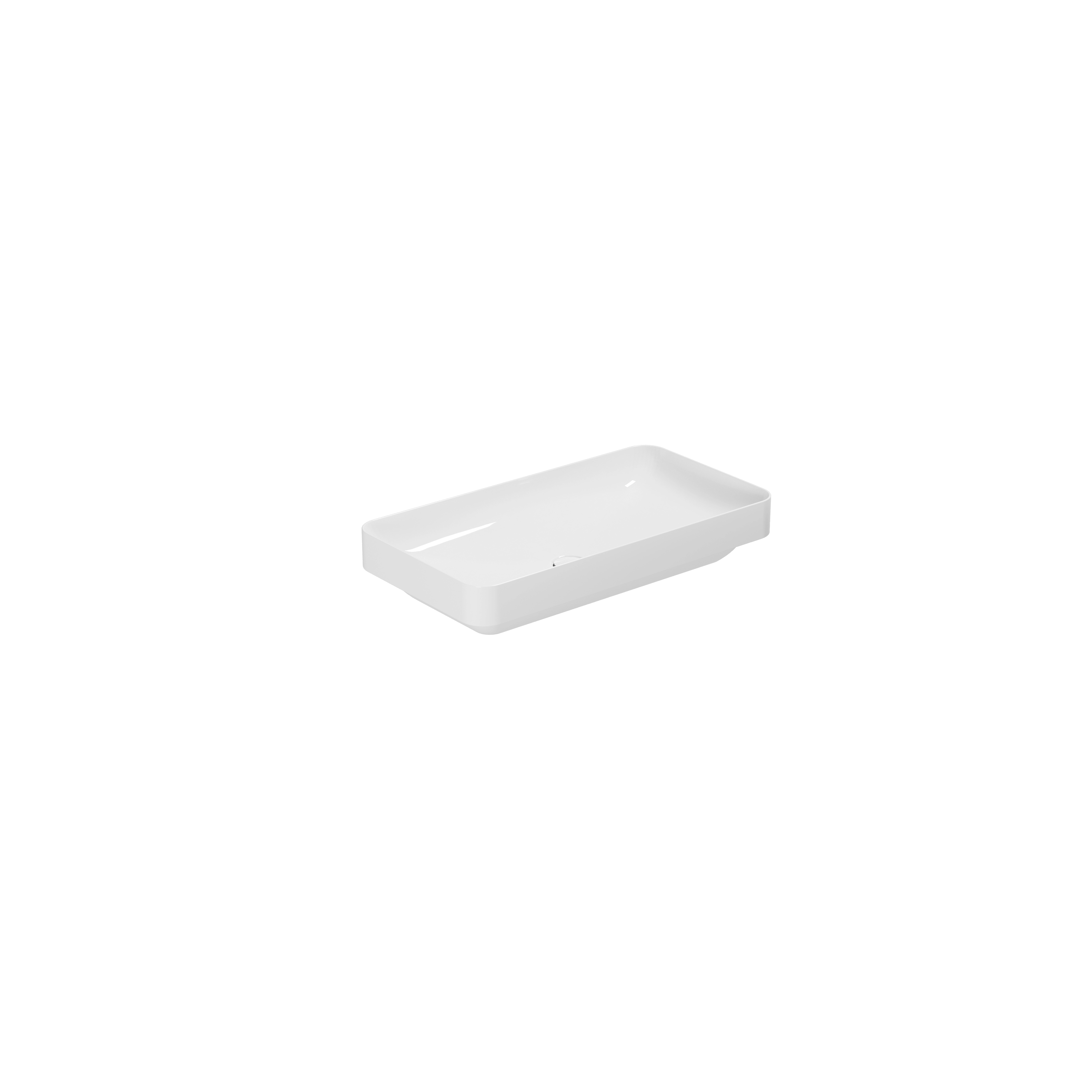 Foto 0 Semi Inset Washbasin 75 cm Elegance Soft